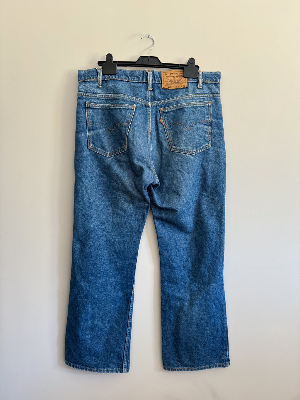 Vintage Levi’s 517 Bootcut Jeans – Made in USA – W36 L30
