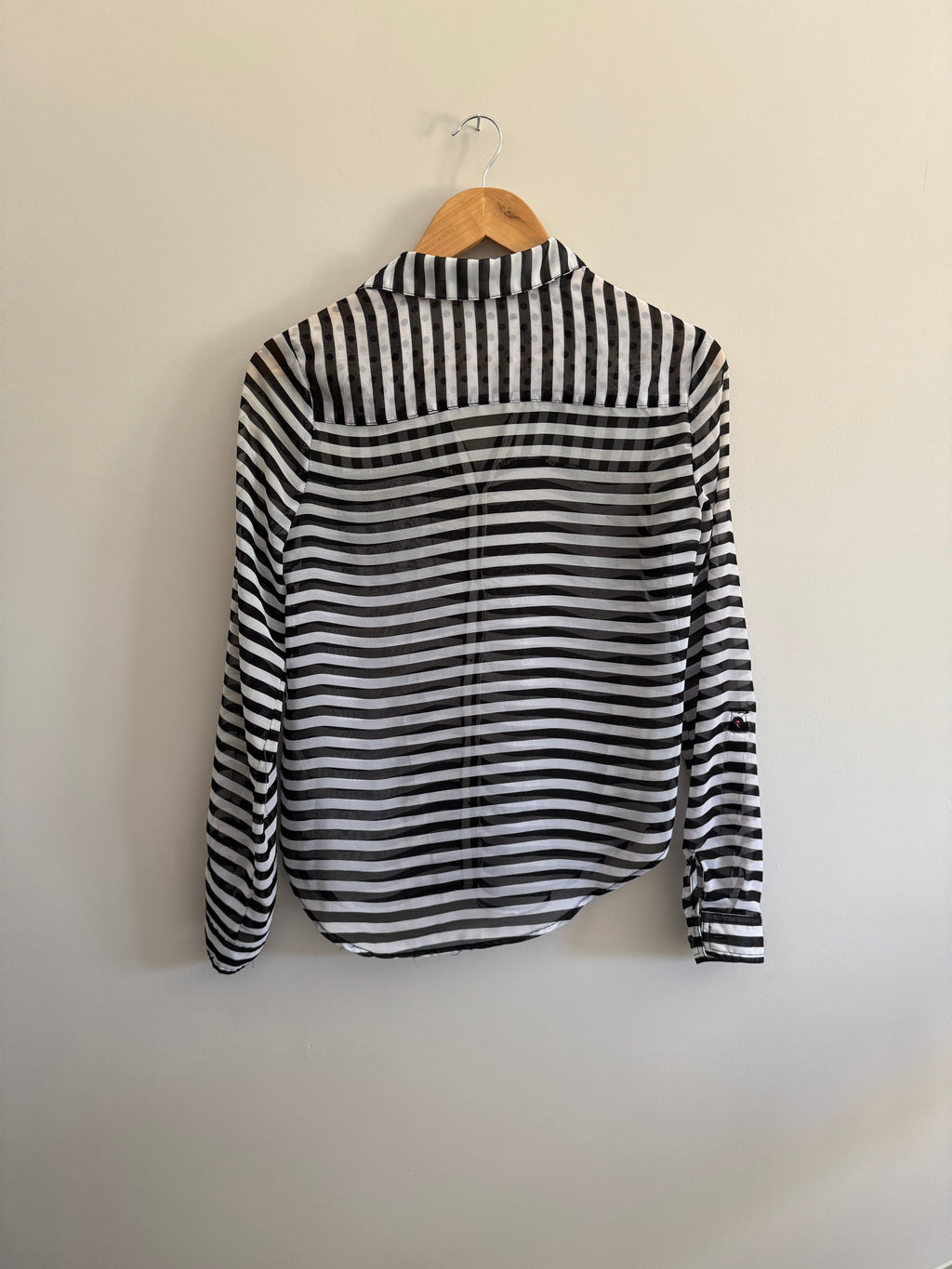 STRIPED TALLY WEIJL SHIRT - S
