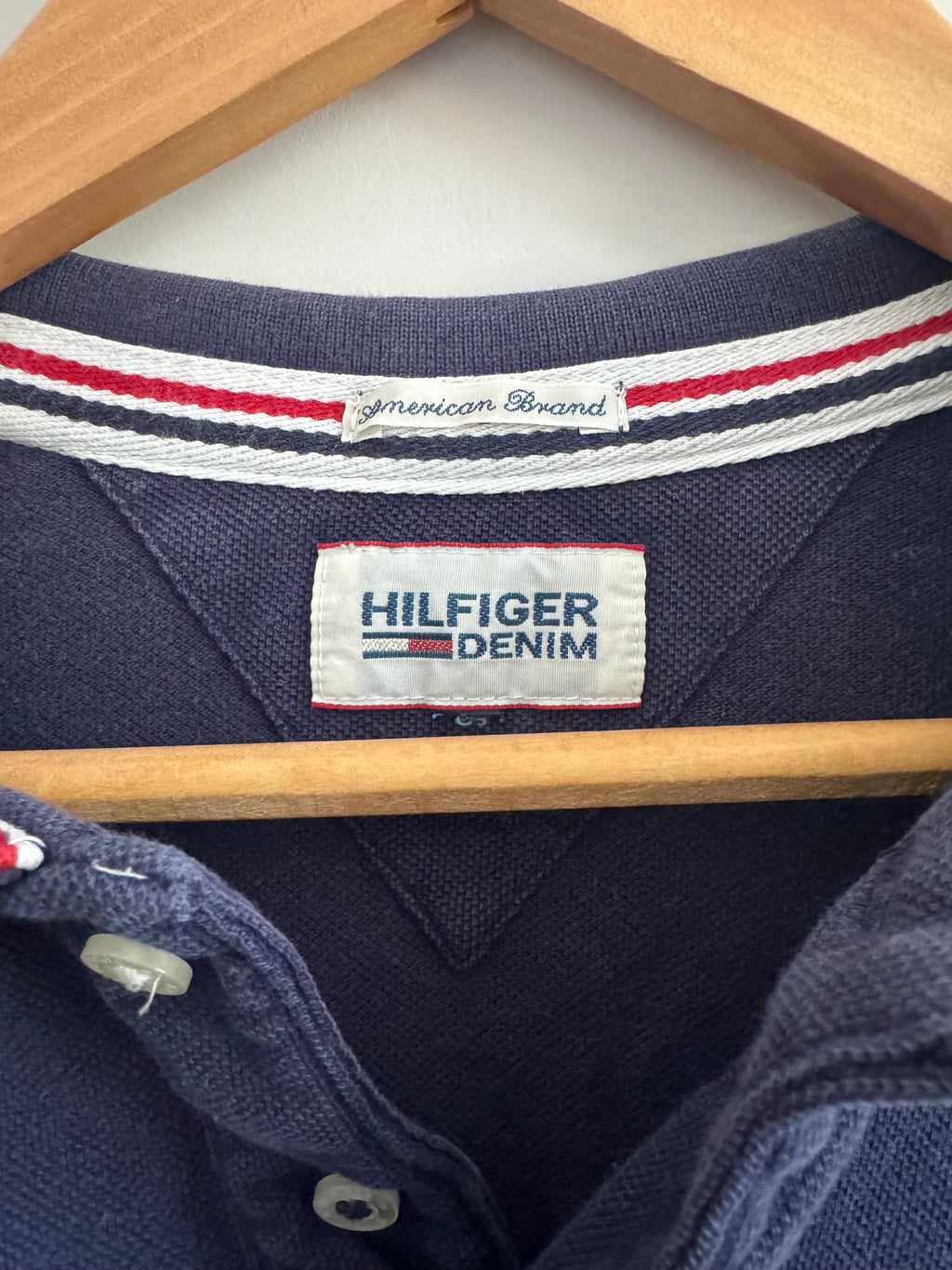 HILFIGER DENIM NAVY POLO SHIRT
