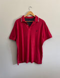 Nautica Tipped Collar Polo Shirt - L