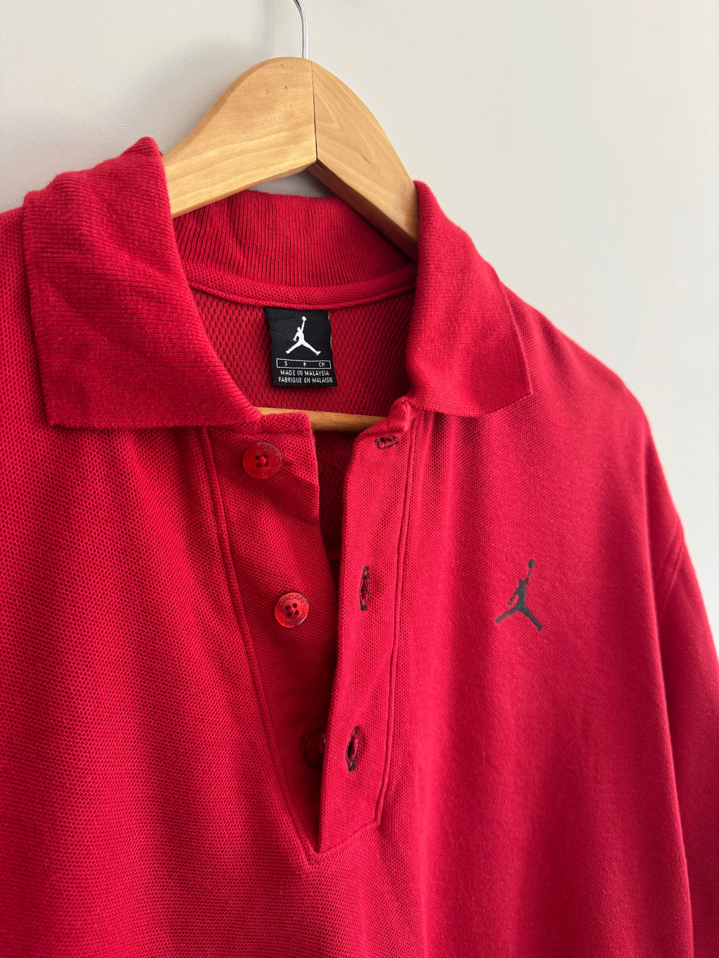 Vintage Jordan Polo - Red - S