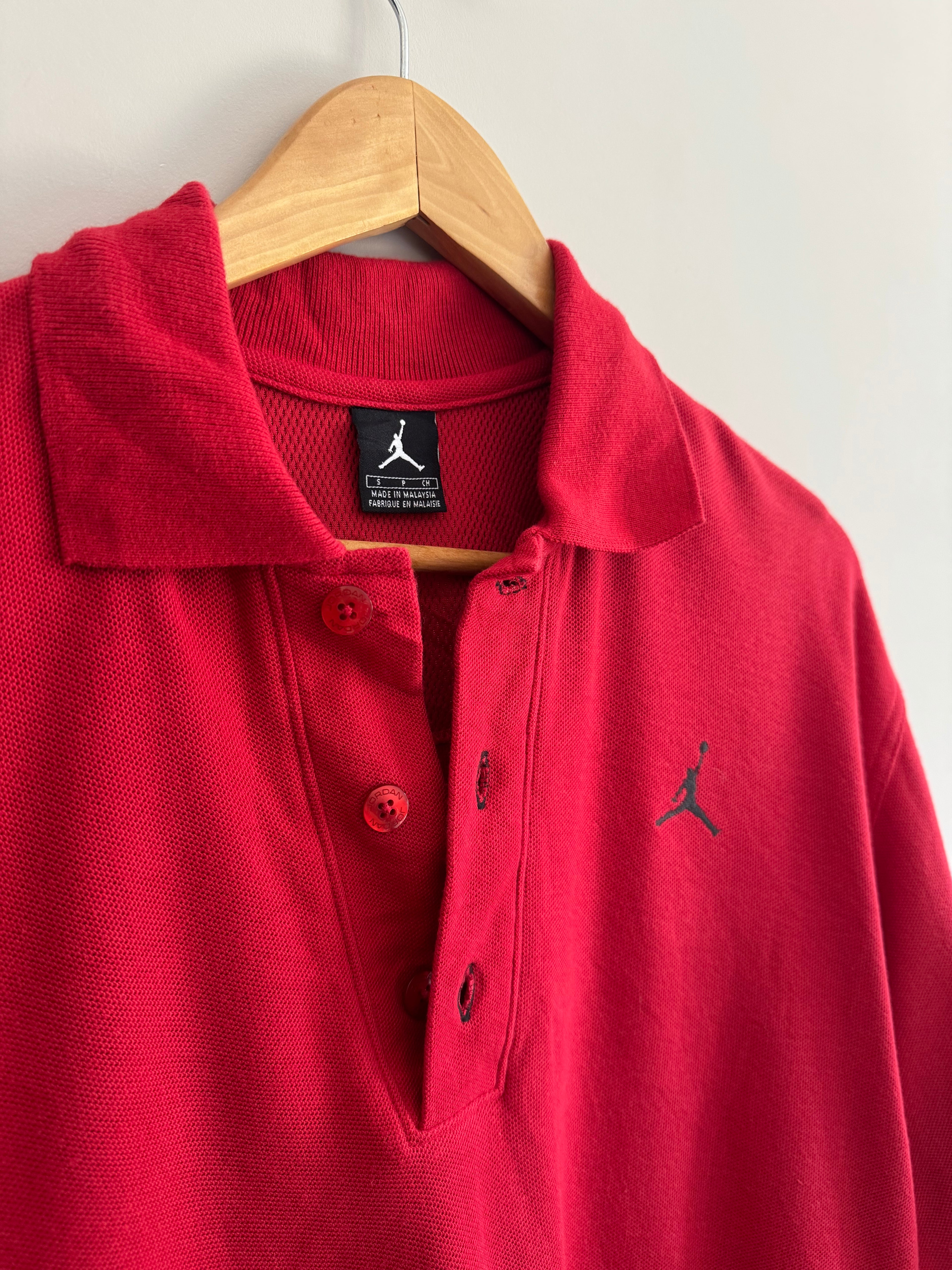 Vintage Jordan Polo - Red - S
