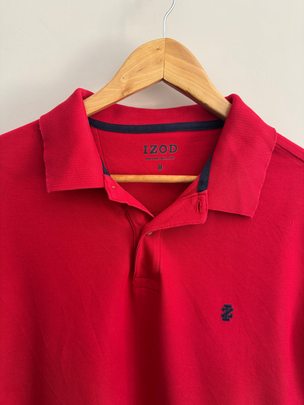 Izod Red Polo Shirt - M