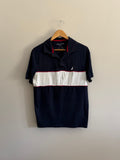 Nautica Classic Fit Striped Polo Shirt - S