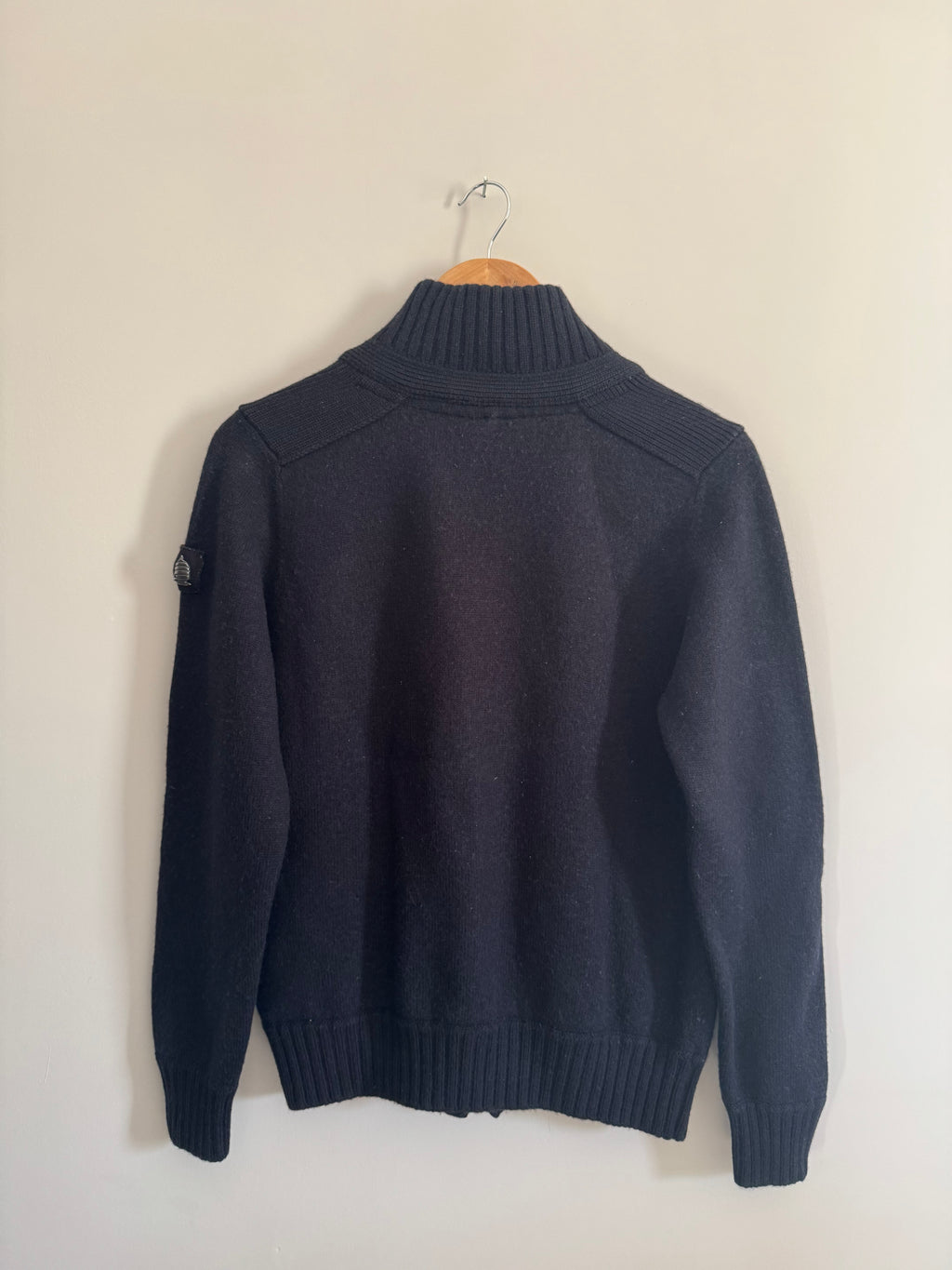 WOMEN’S VINTAGE MARINA YACHTING WOOL CARDIGAN - M