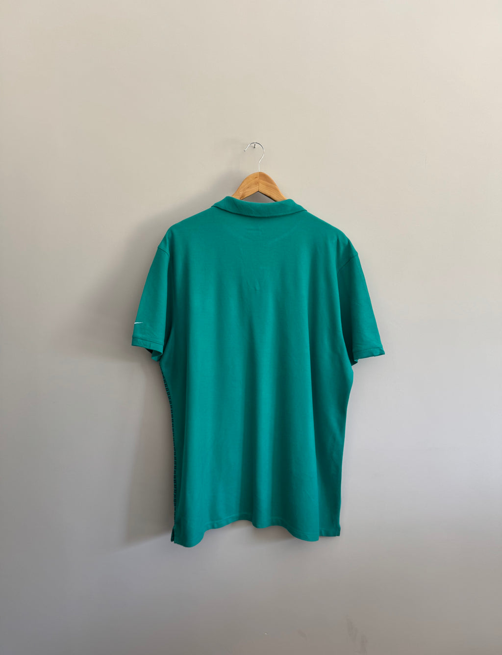 Nike Dri-FIT Striped Golf Polo Shirt - L