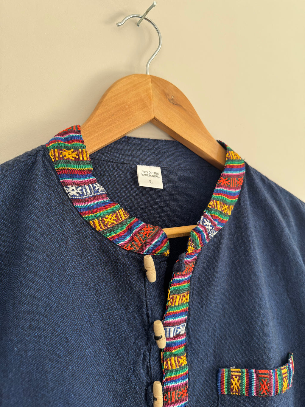 NEPAL COTTON SHIRT - L