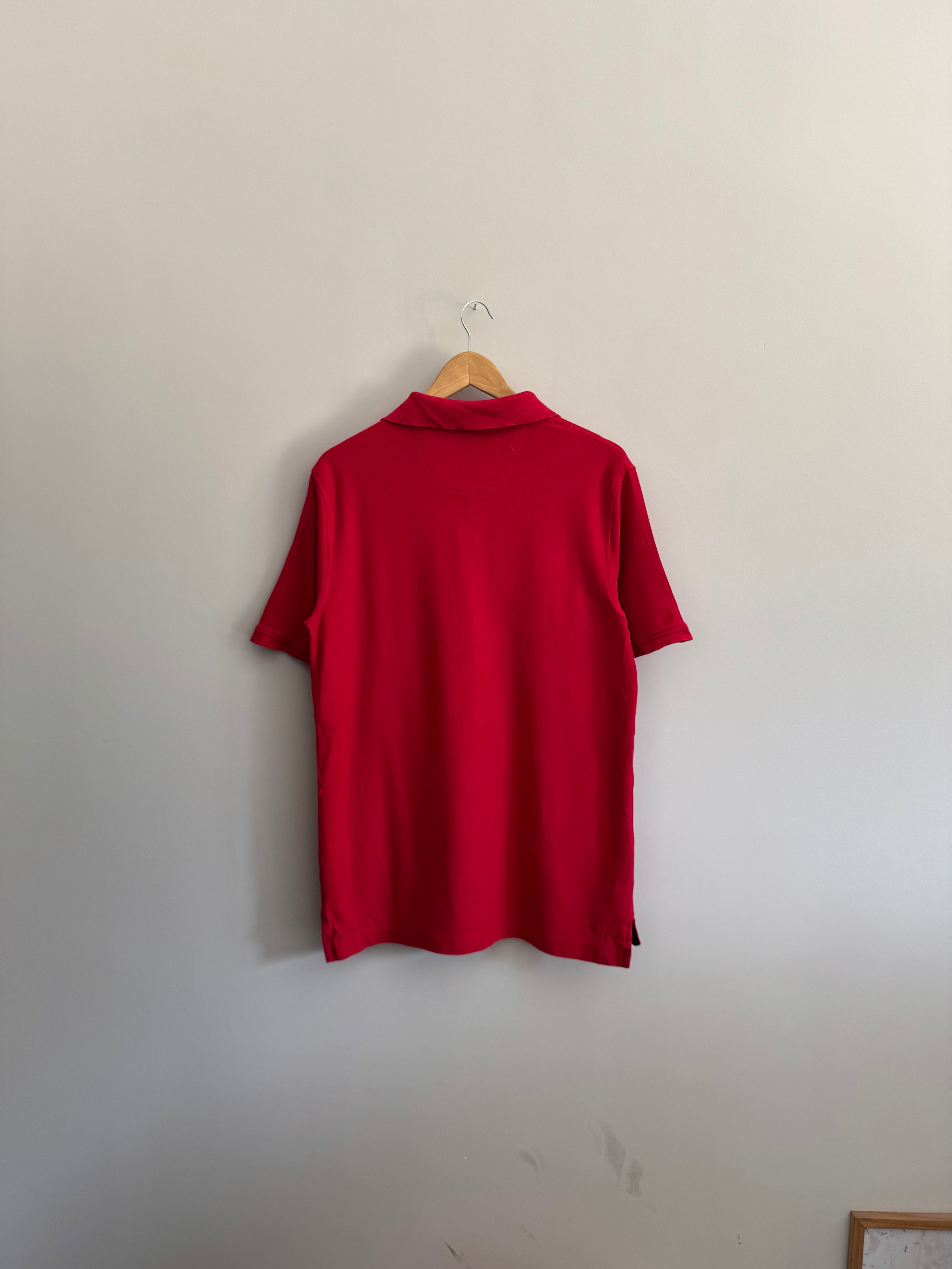 Izod Red Polo Shirt - M