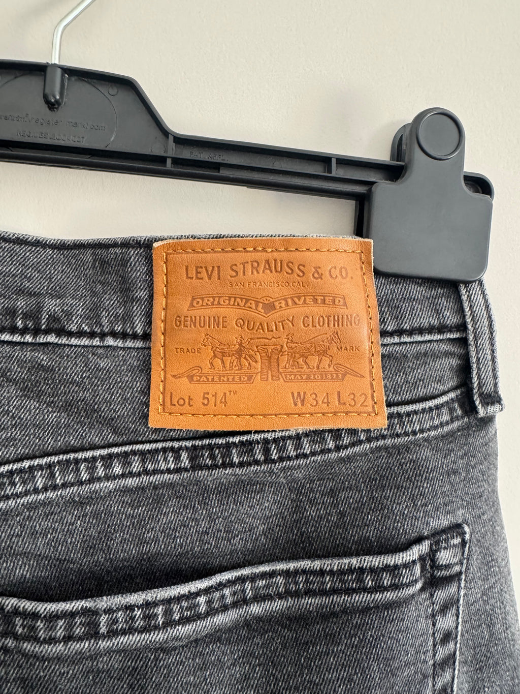 Levi’s 514 Straight Leg Jeans – W34 L32