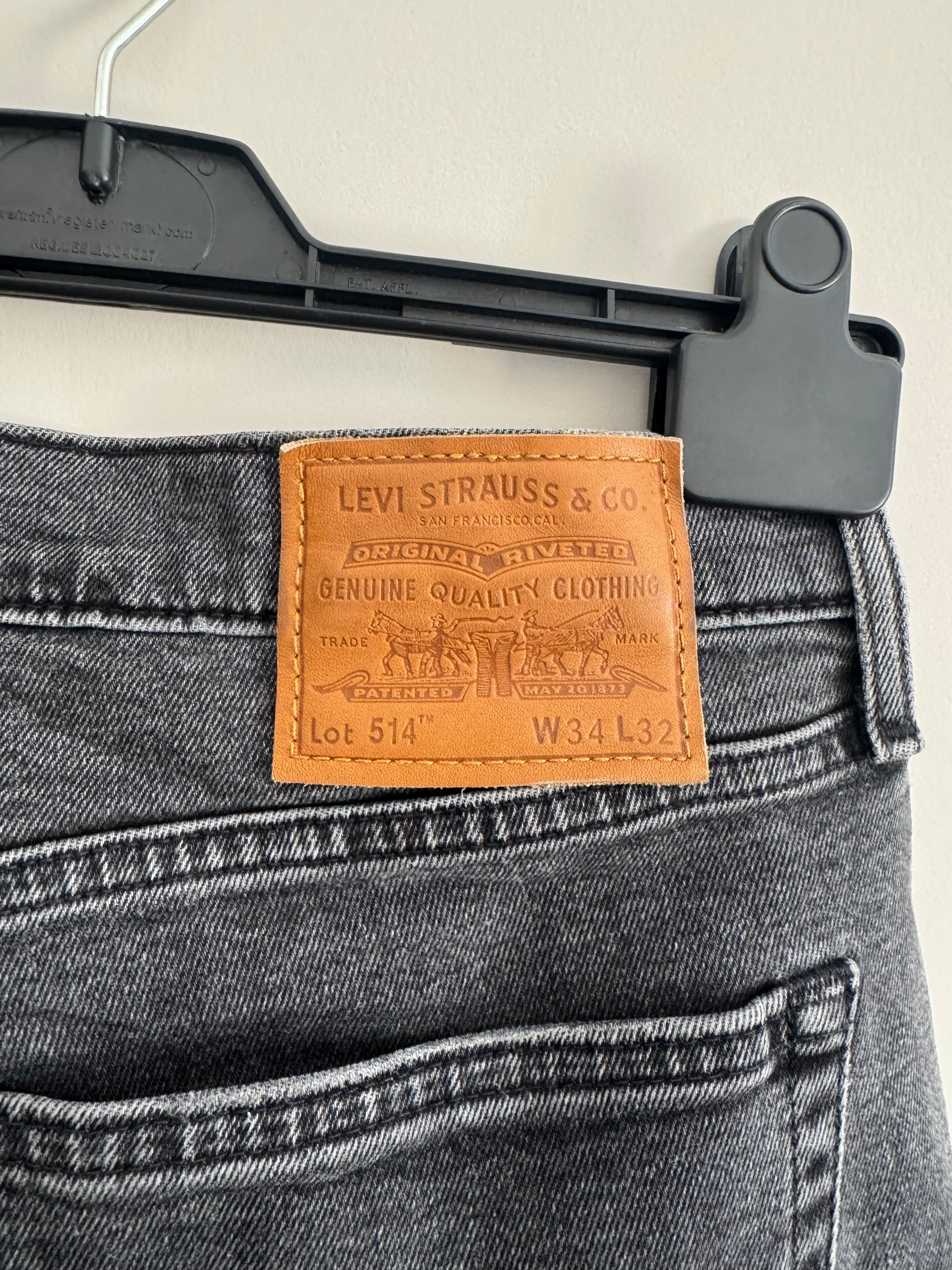 Levi’s 514 Straight Leg Jeans – W34 L32