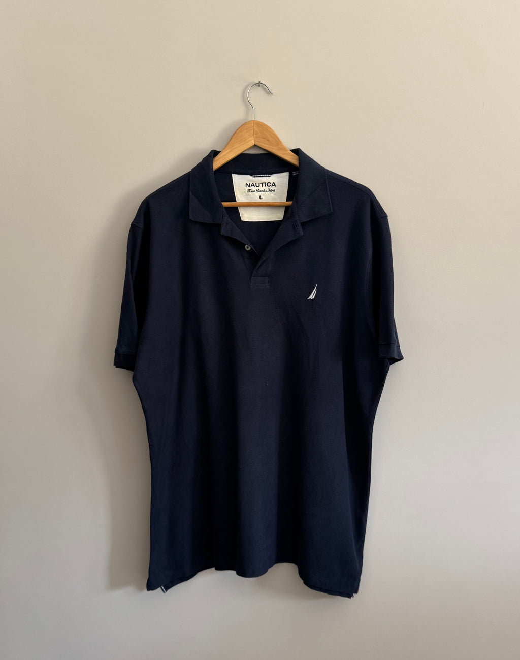 Vintage Nautica True Deck Shirt Polo - L