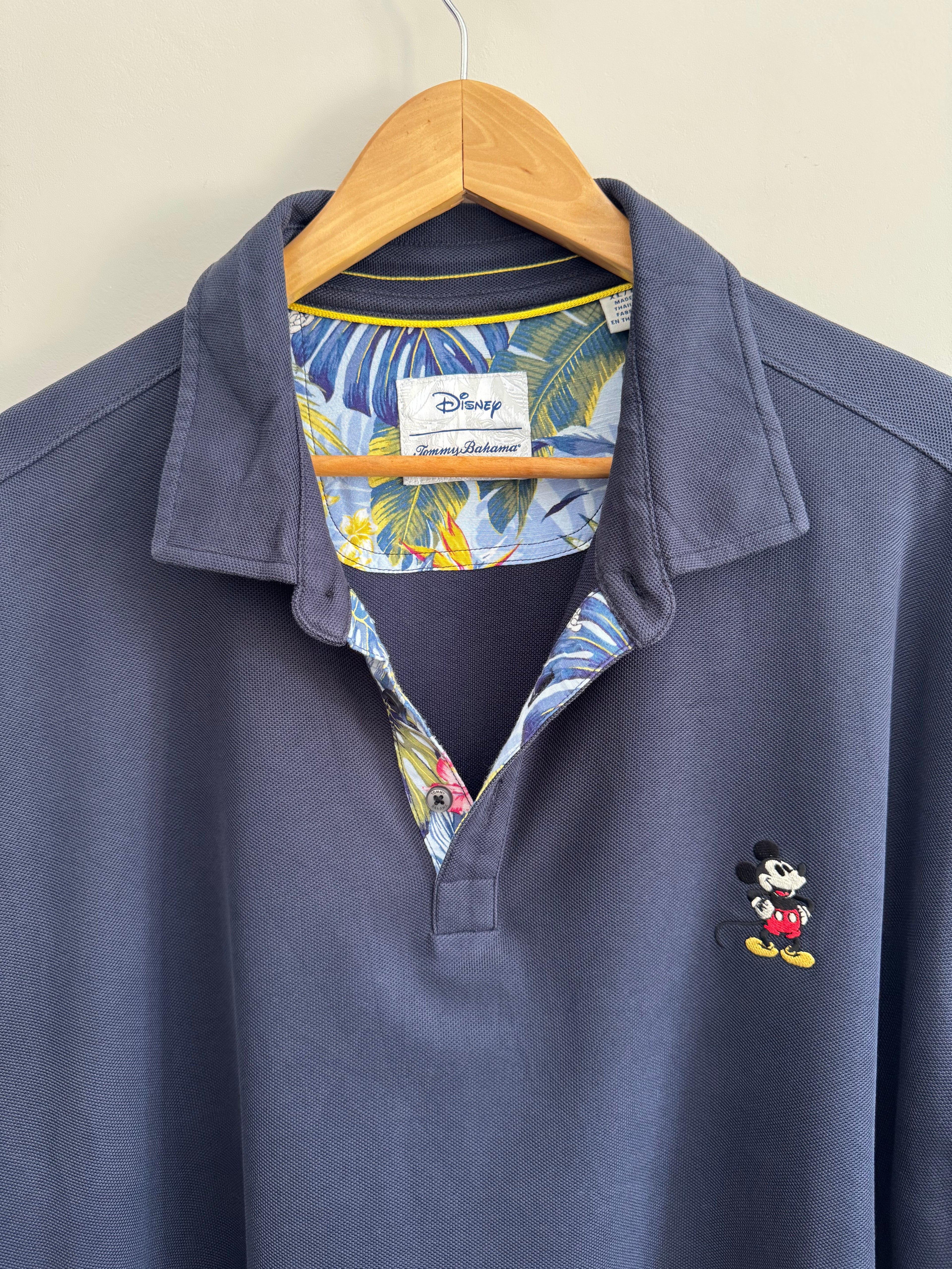 Disney x Tommy Bahama Mickey Mouse Polo Shirt - XL