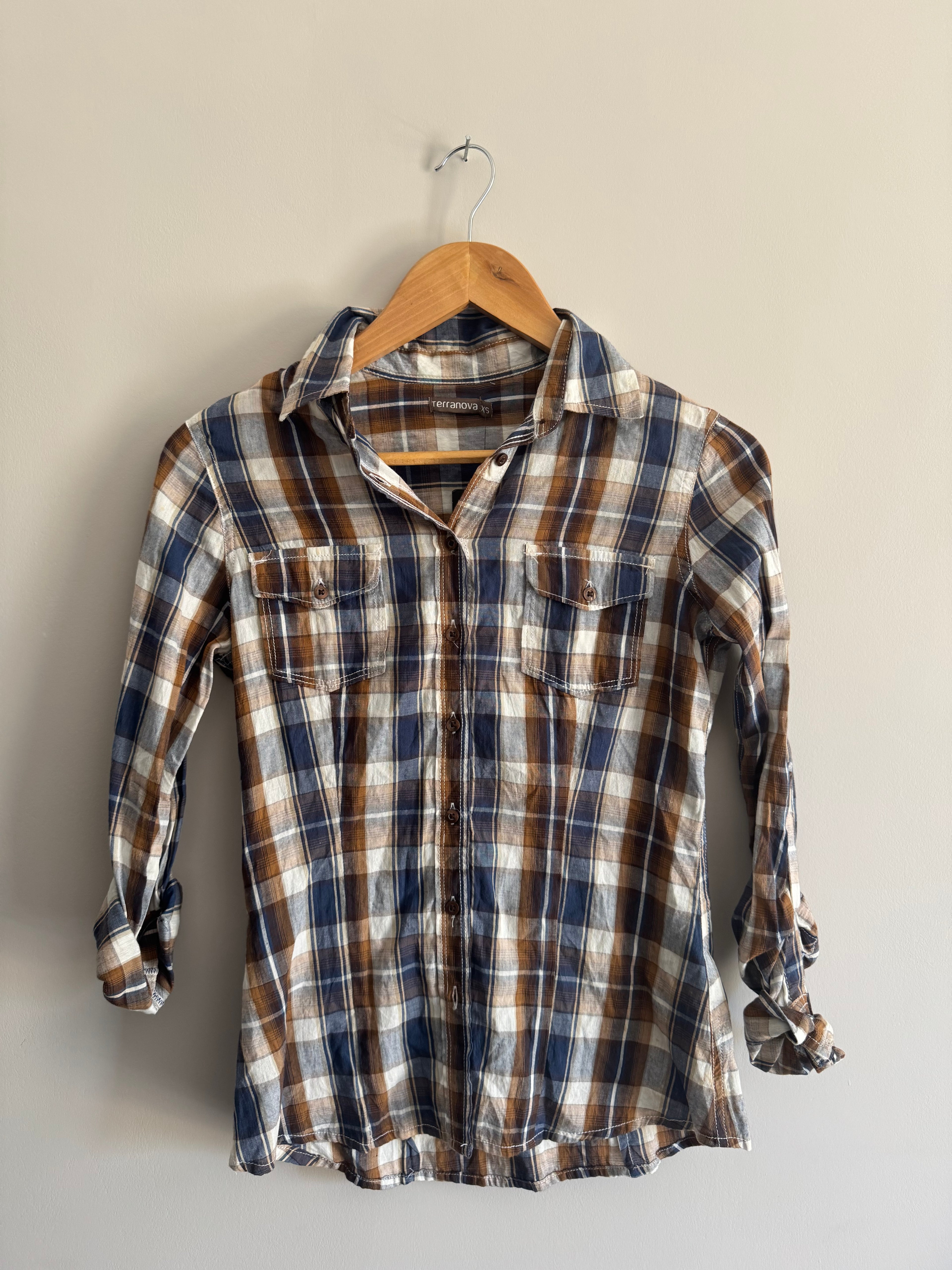 TERRANOVA WOMEN’S LONG SLEEVE SHIRT - XS