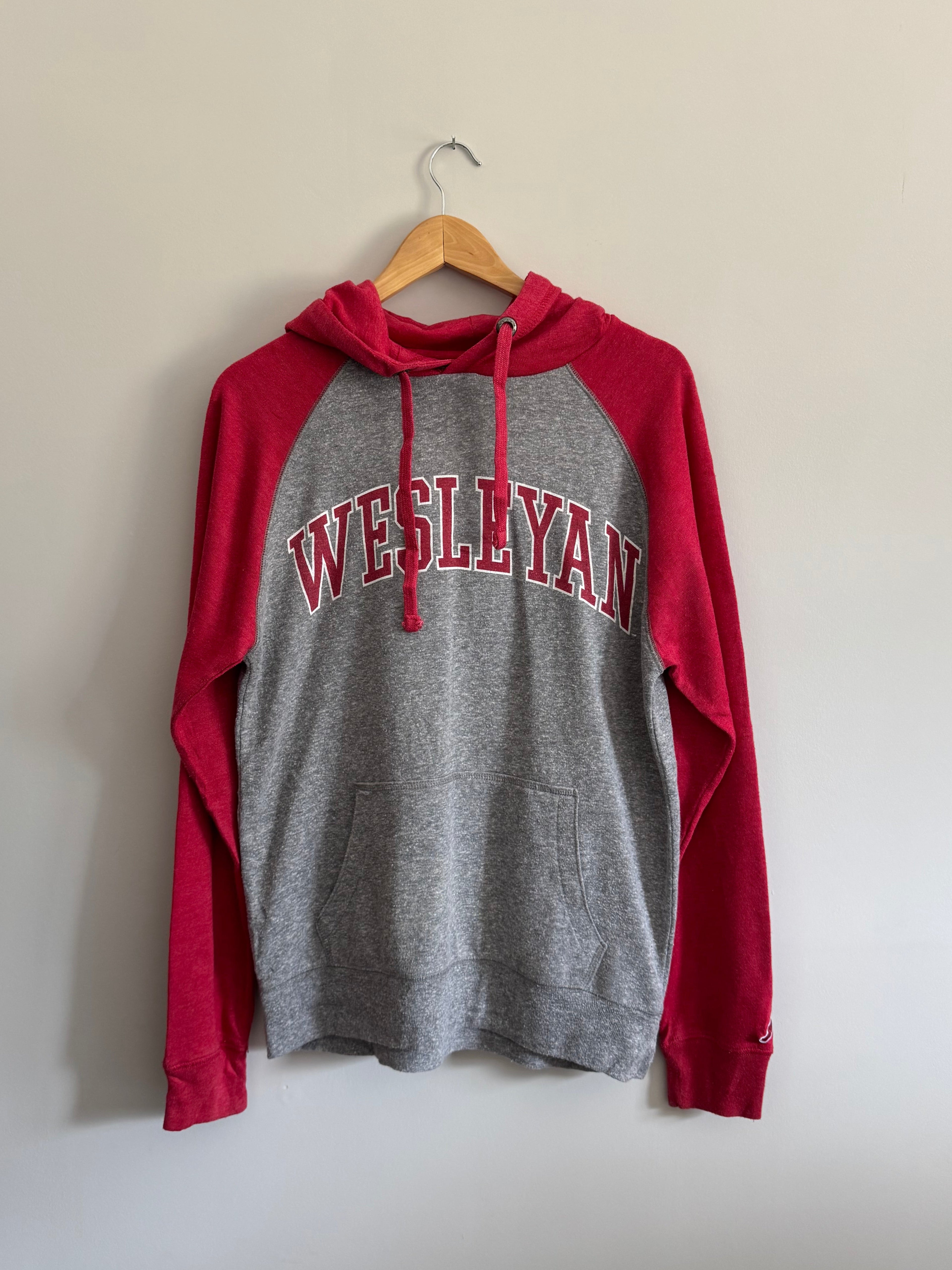 Wesleyan University Raglan Hoodie - S