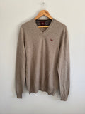 MCS Marlboro Classics Beige Knit Sweater - XL