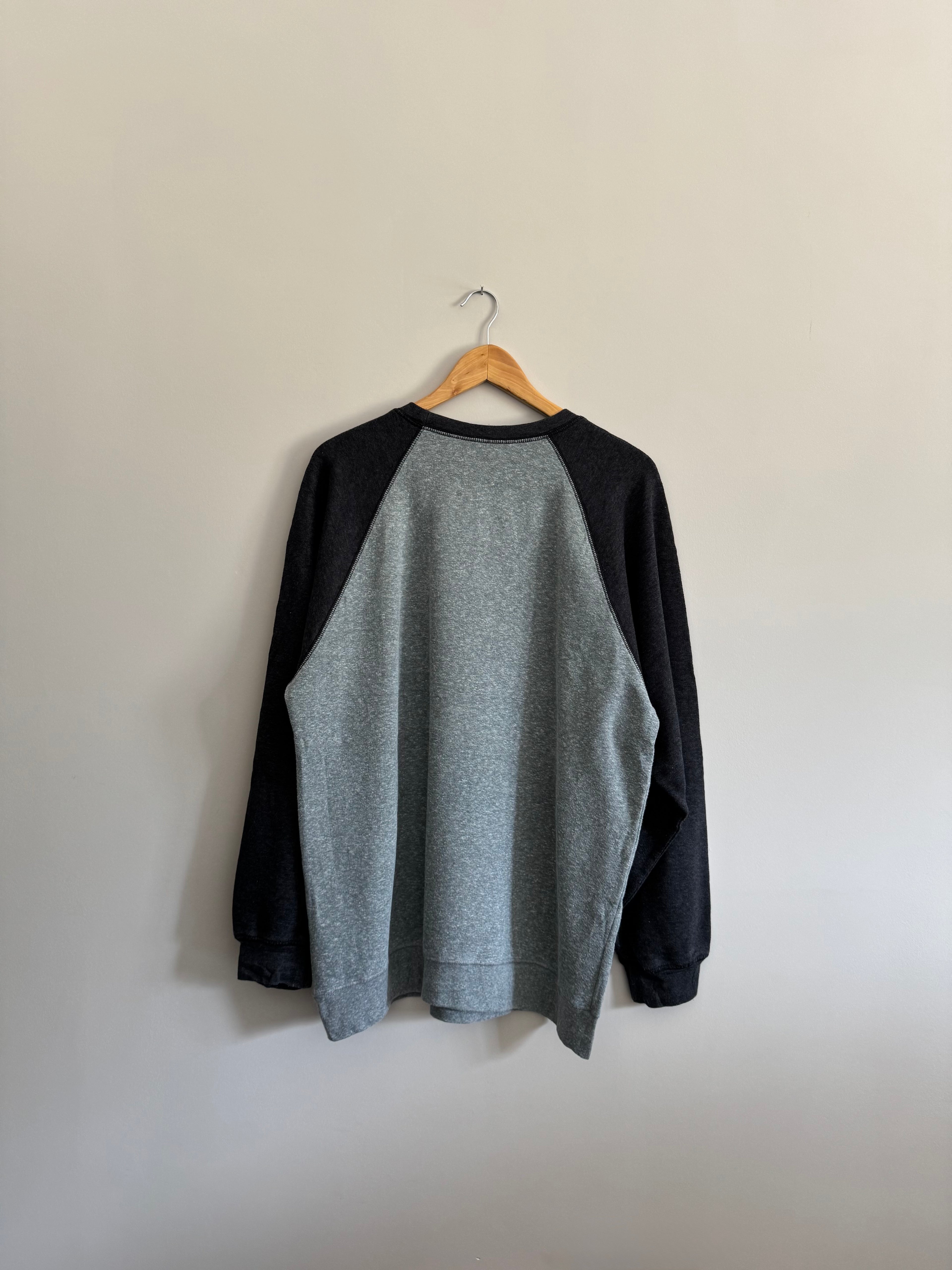 Retro Brand Army Raglan Crewneck Sweatshirt - XL