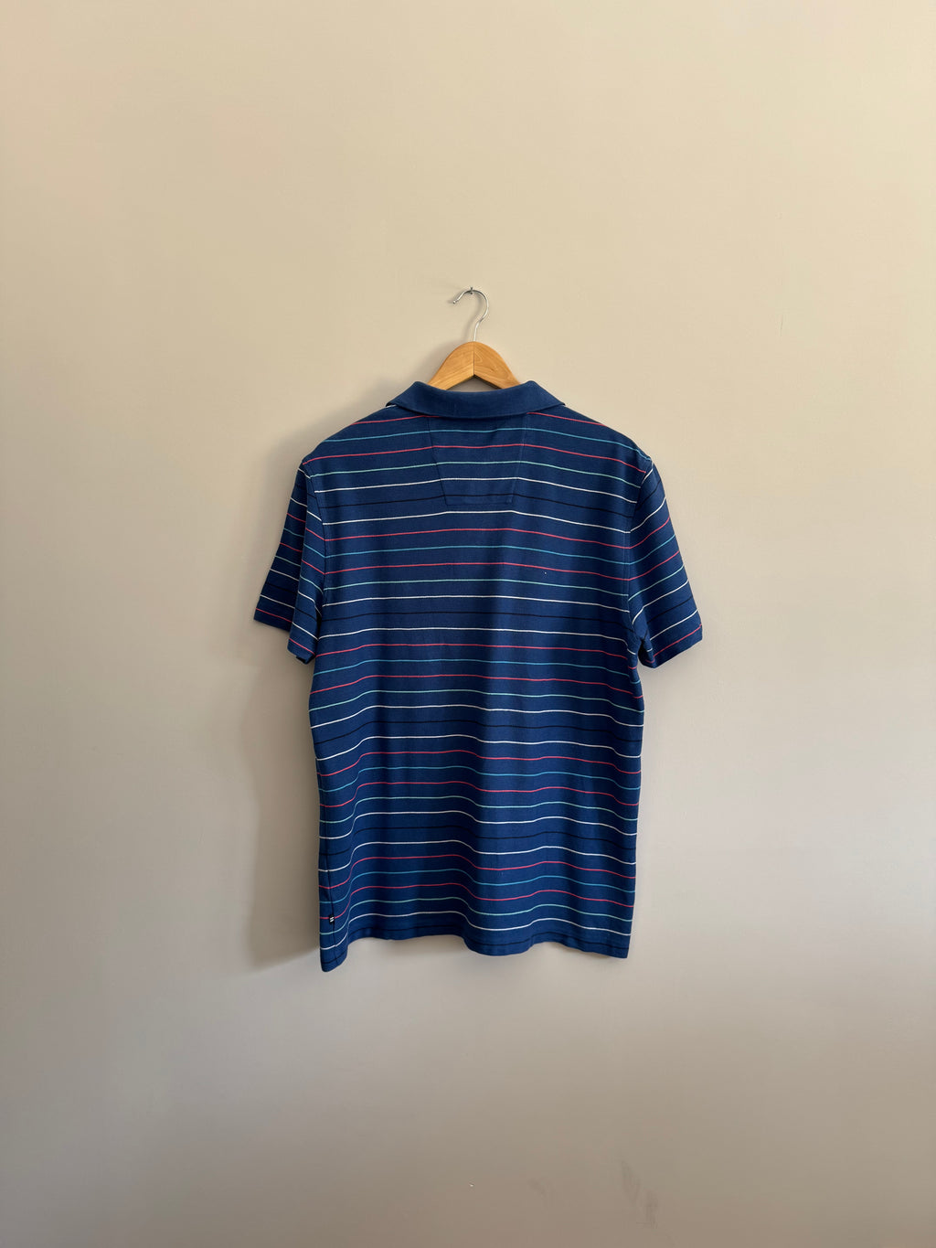 Nautica Multicolour Striped Polo Shirt - L