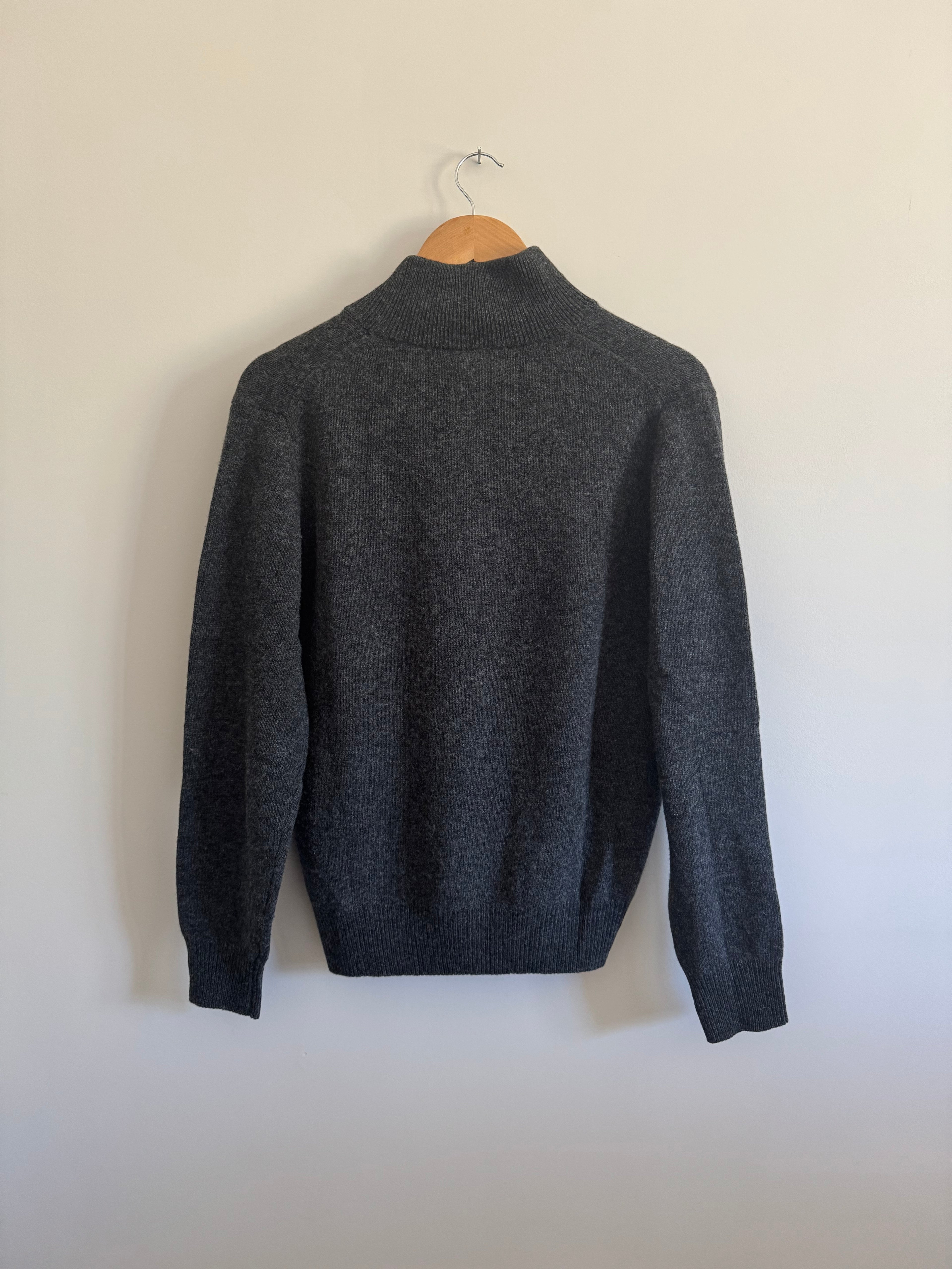 ROBE DI KAPPA QUARTER ZIP KNITTED SWEATER - S