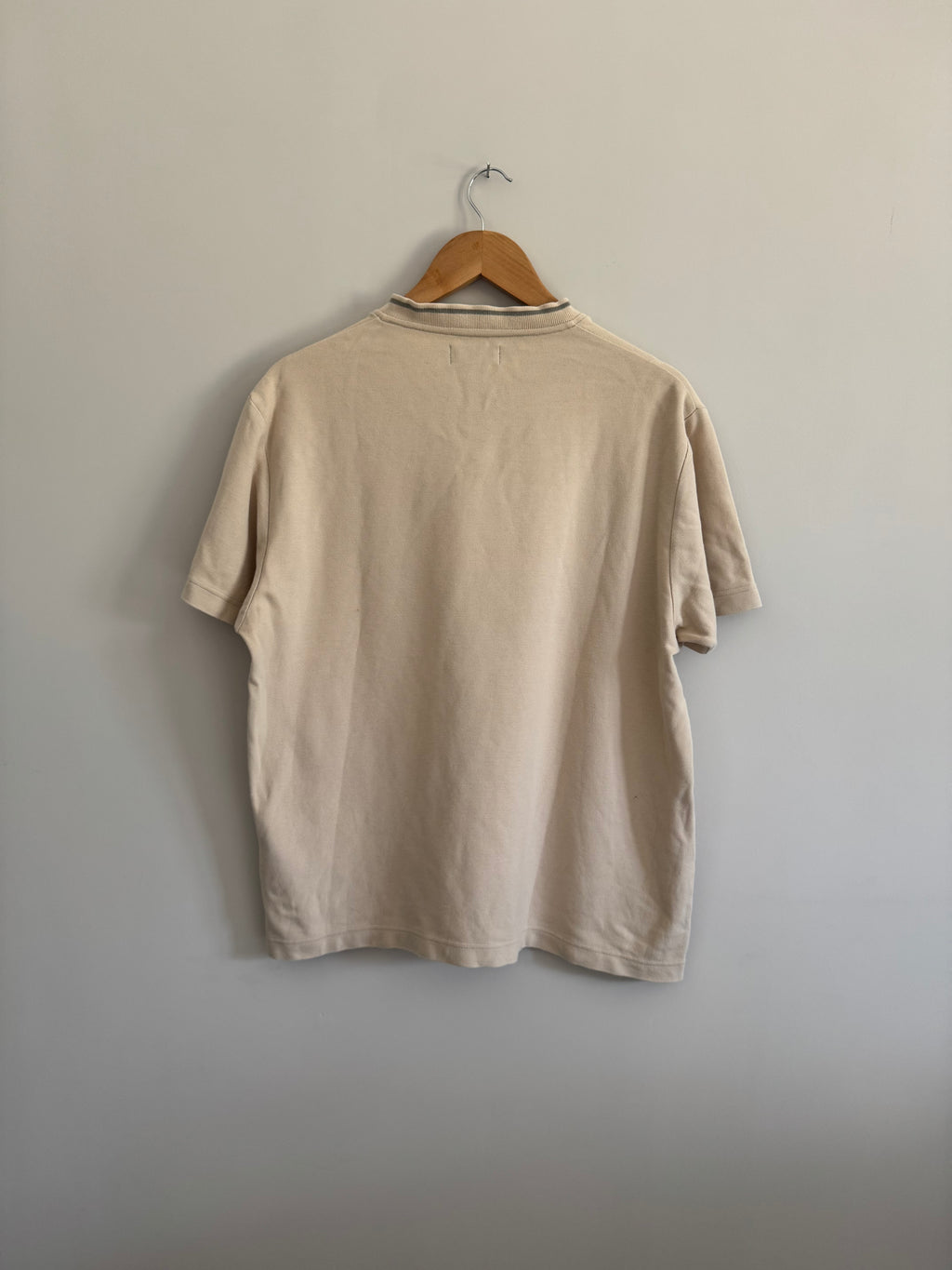 VINTAGE RIFLE KHAKI’S SPIRIT BEIGE V-NECK TEE - XL
