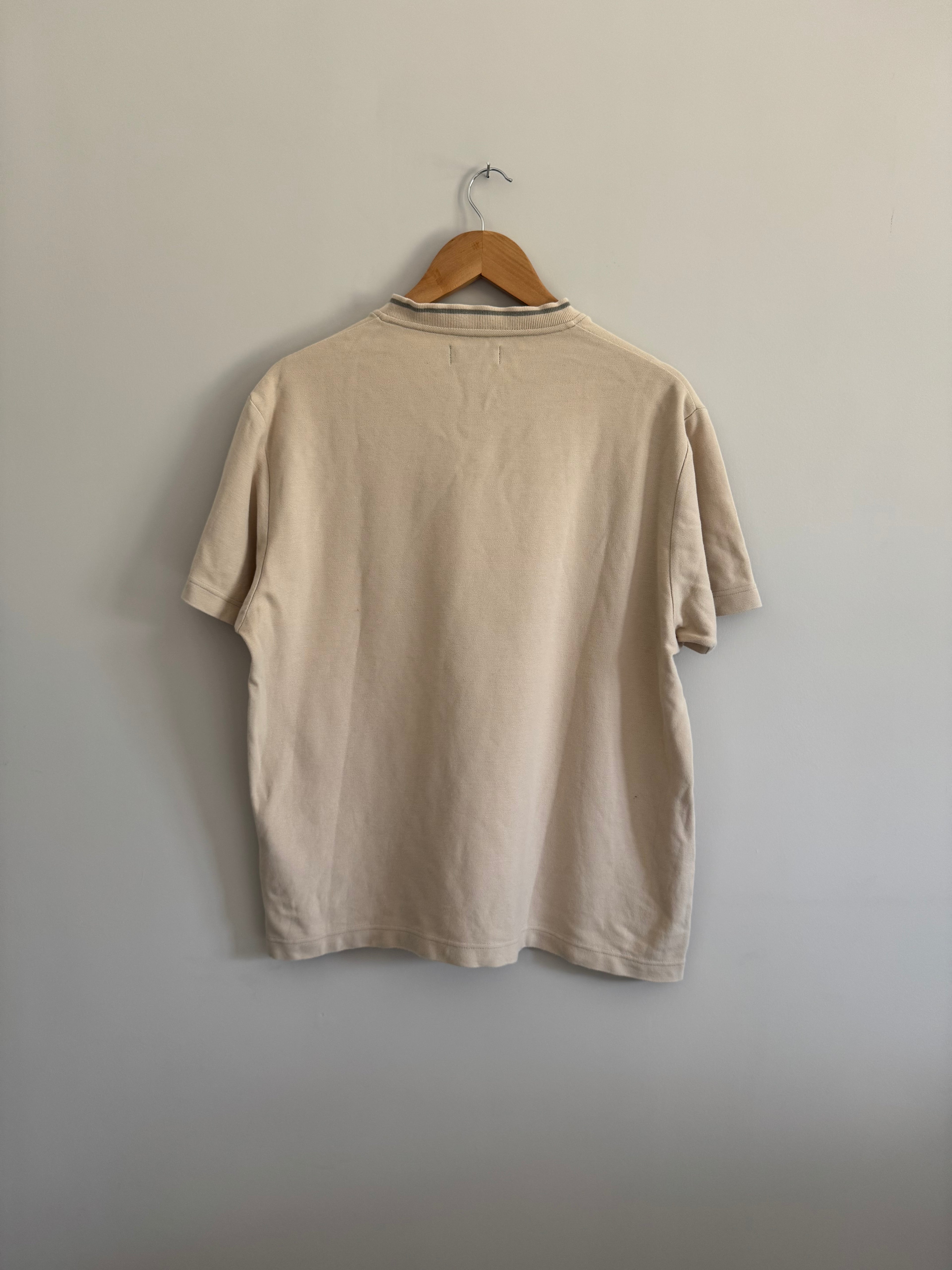 VINTAGE RIFLE KHAKI’S SPIRIT BEIGE V-NECK TEE - XL