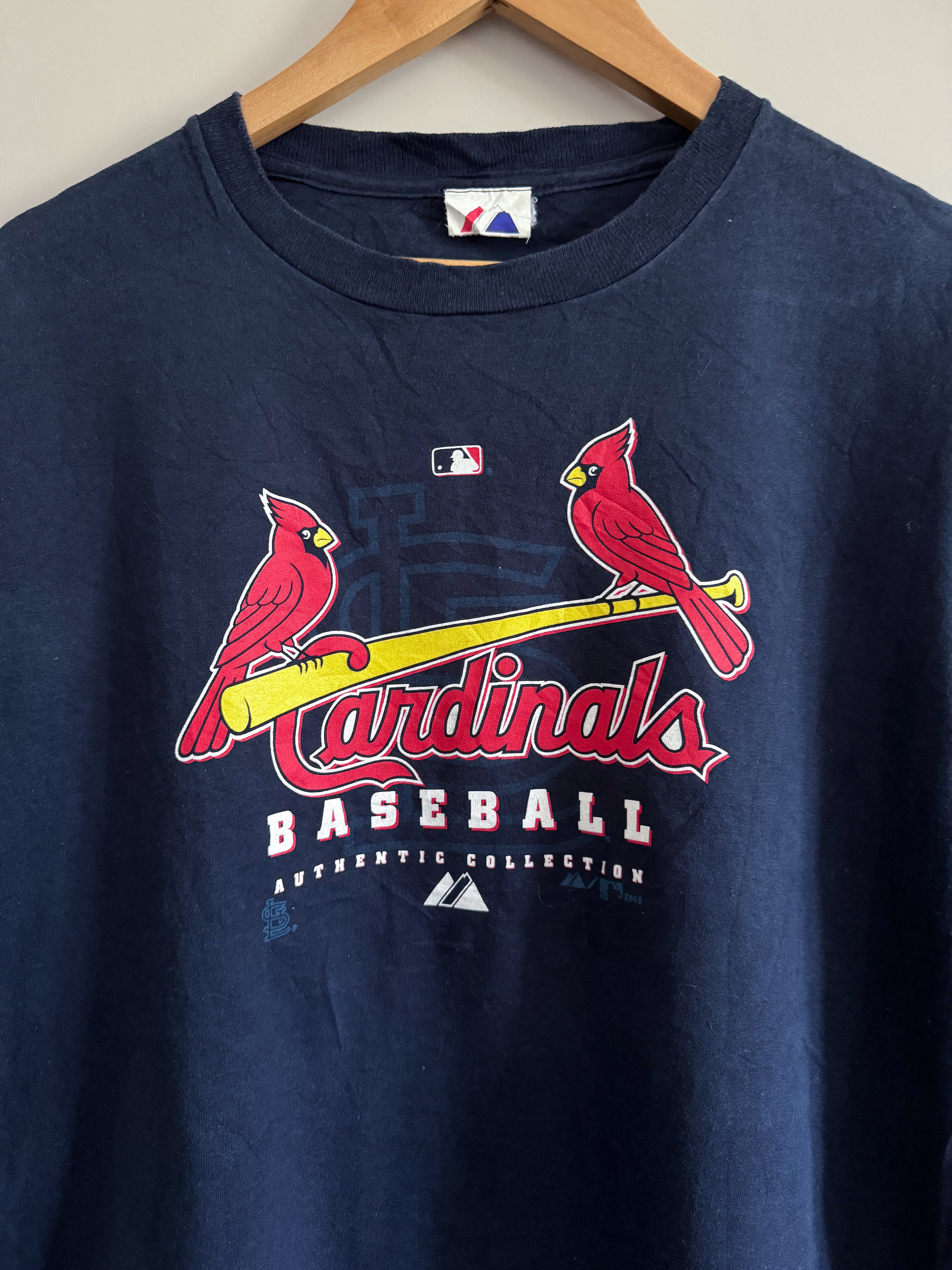 NAVY CARDINALS BASEBALL SHIRT - L*