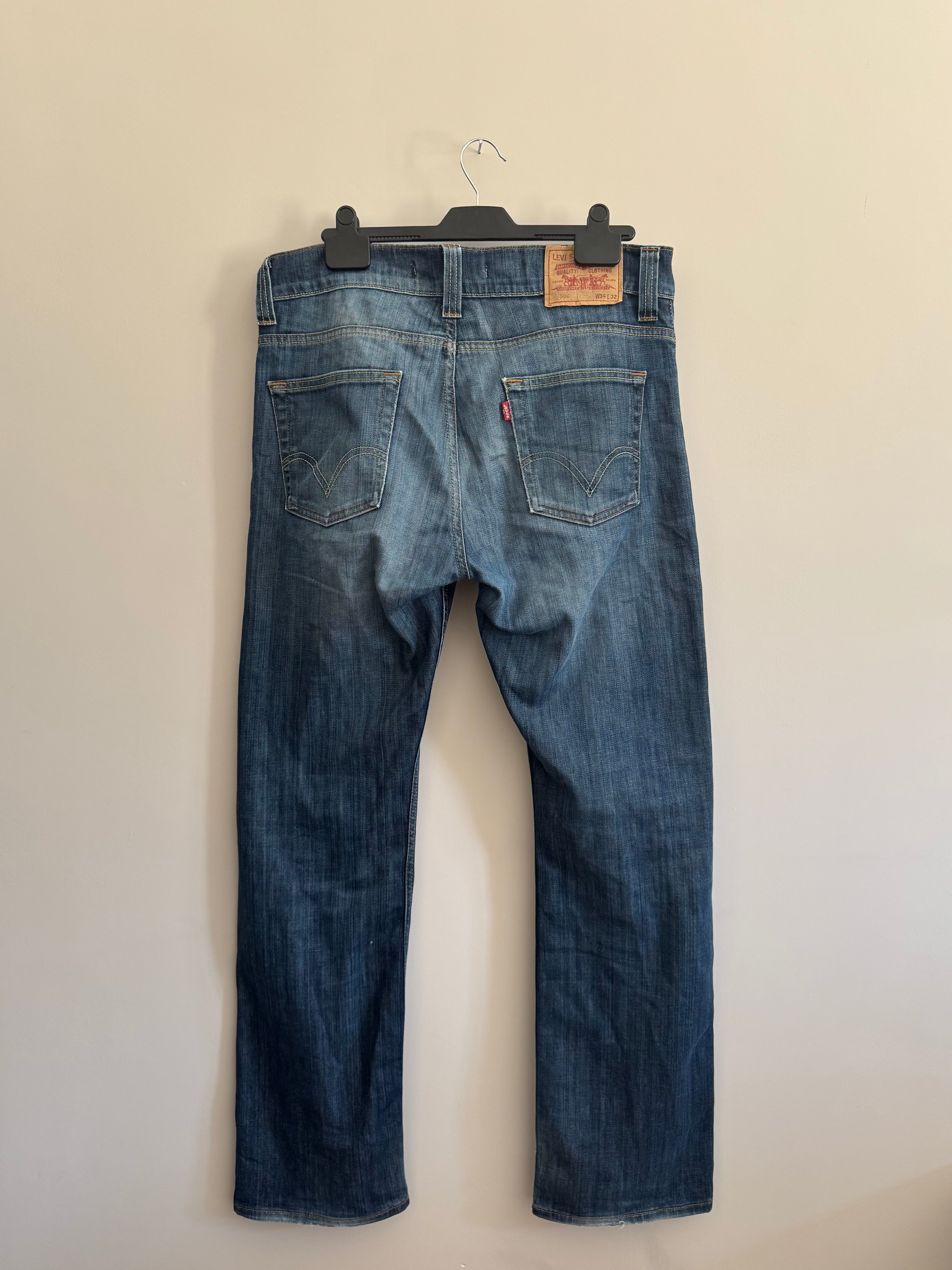 Levi’s 506 Standard Straight Leg Jeans – W34 L32