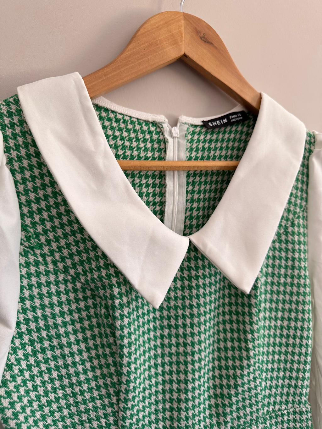 SHEIN GREEN ROMPER - XS