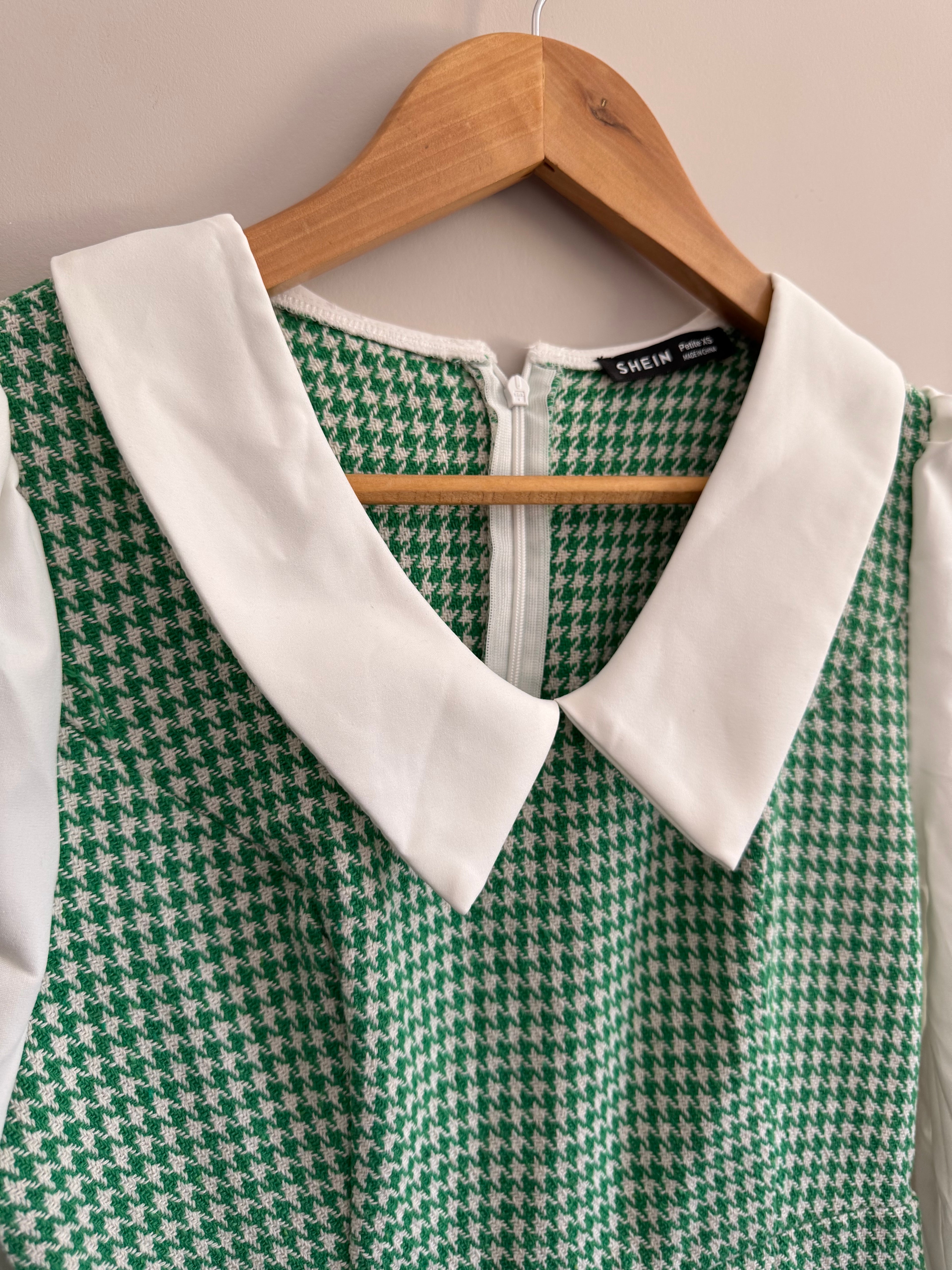 SHEIN GREEN ROMPER - XS