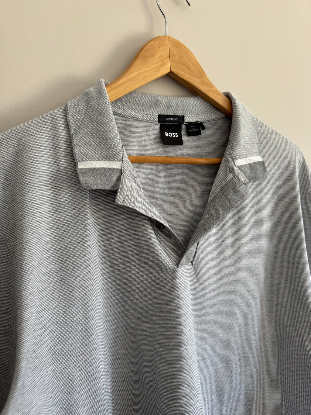 Boss Mercerised Polo Shirt - L