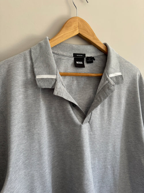 Boss Mercerised Polo Shirt - L