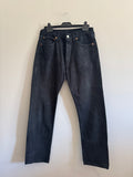 Vintage Levi’s 501 Black Straight Leg Jeans – W32 L32