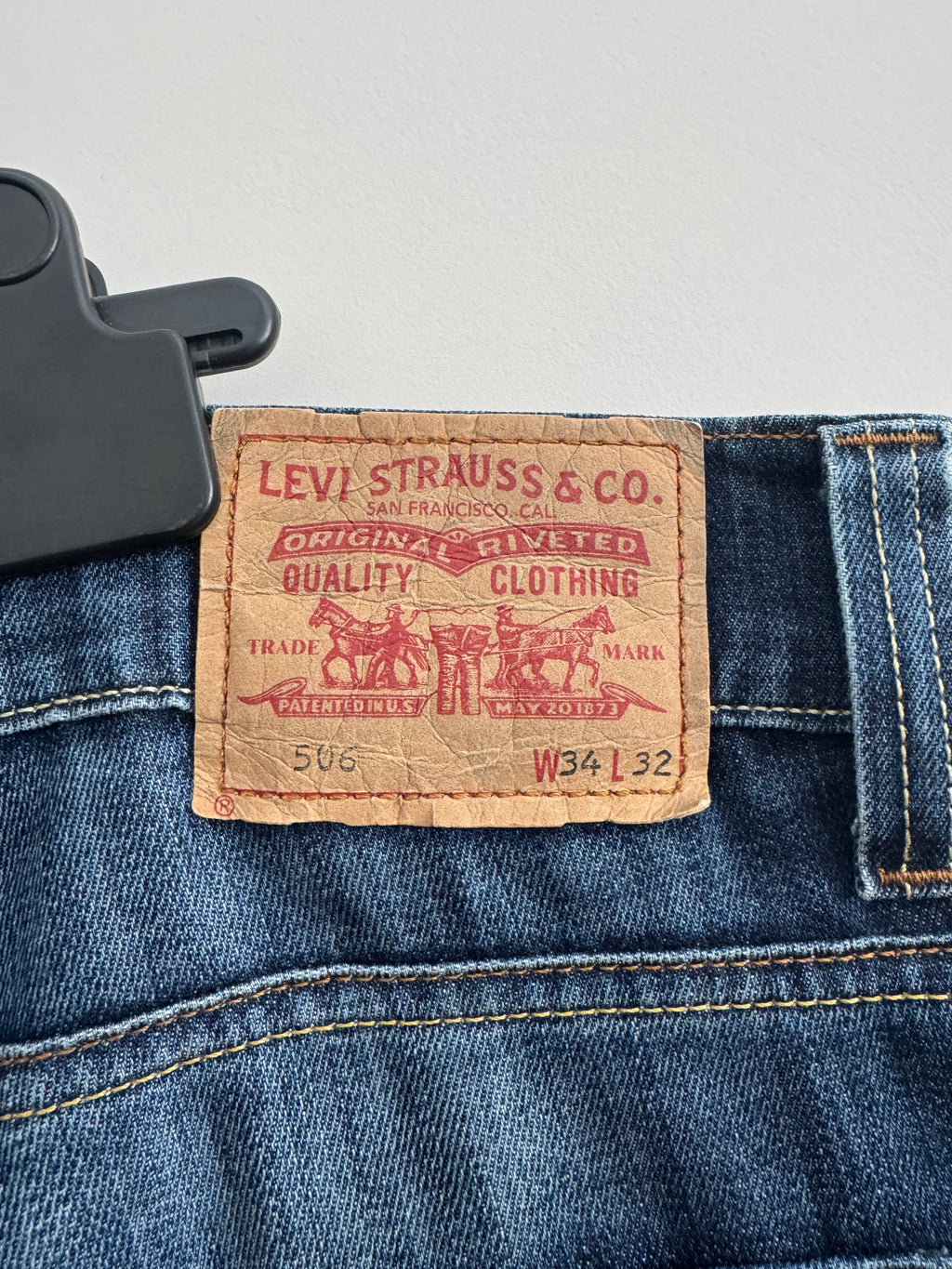 Levi’s 506 Standard Straight Leg Jeans – W34 L32