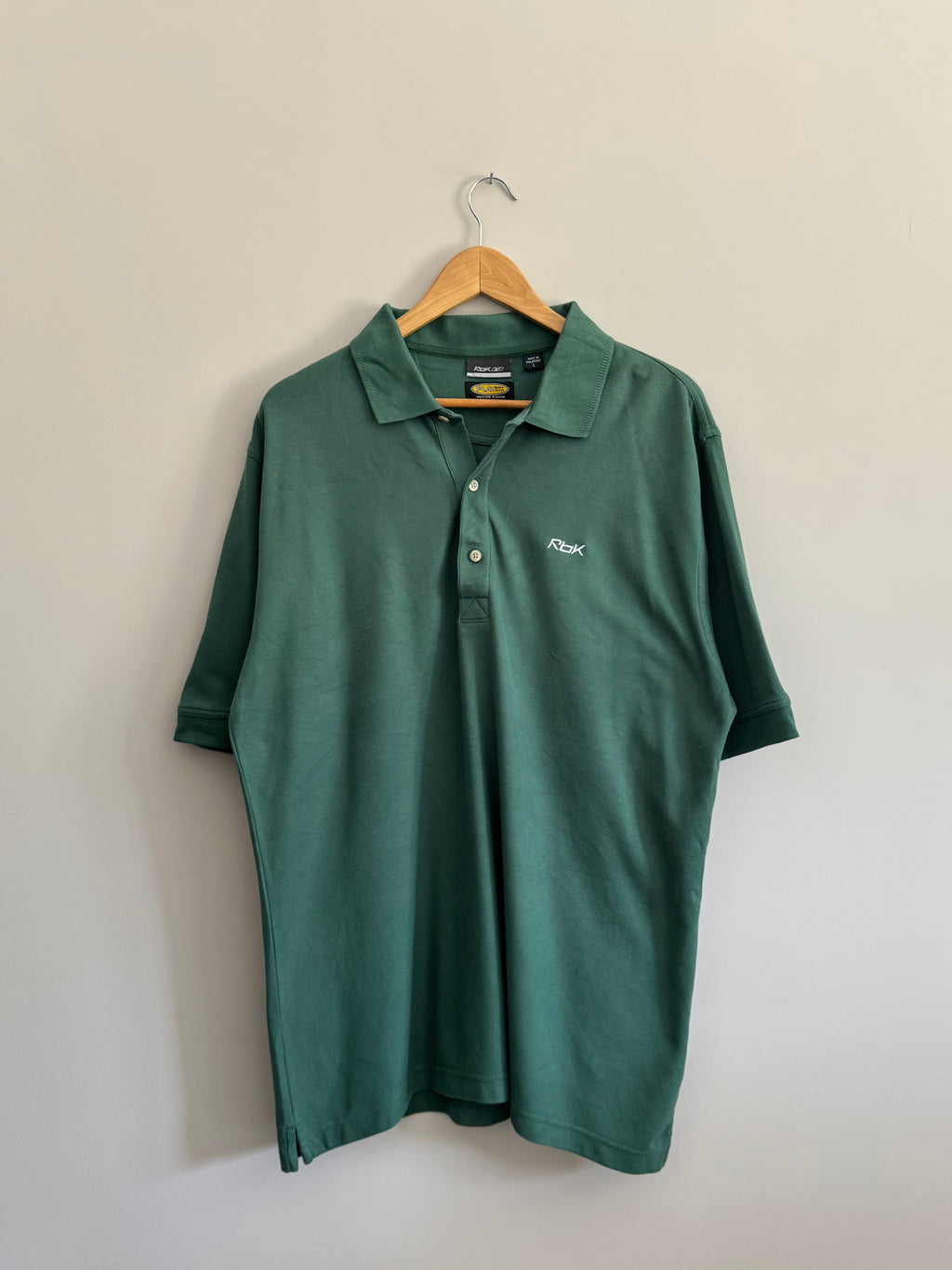 Vintage Reebok RbK Polo Shirt - L