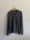 Nautica Long Sleeve Polo Shirt - L
