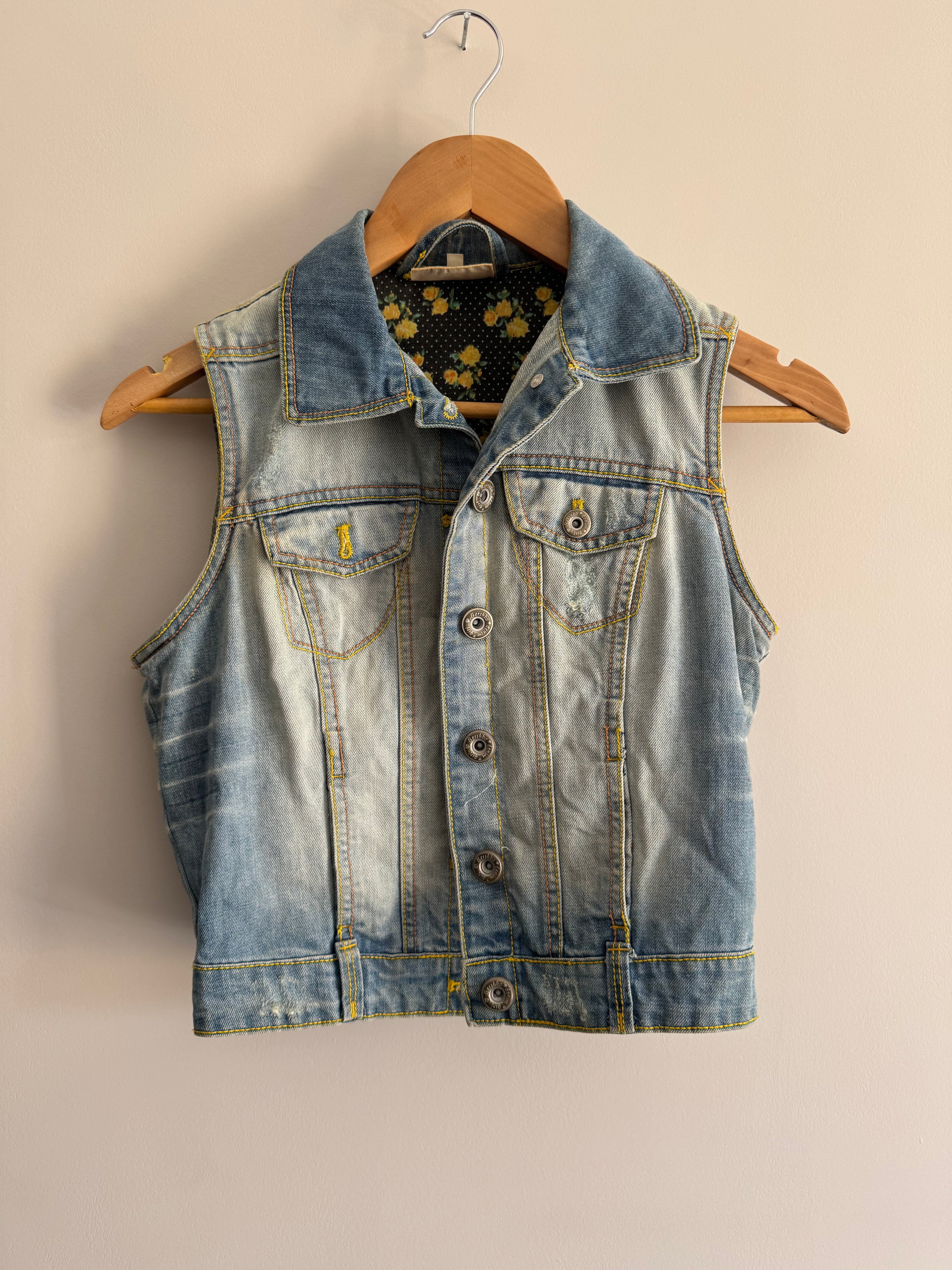 BERSHKA DENIM JACKET - S