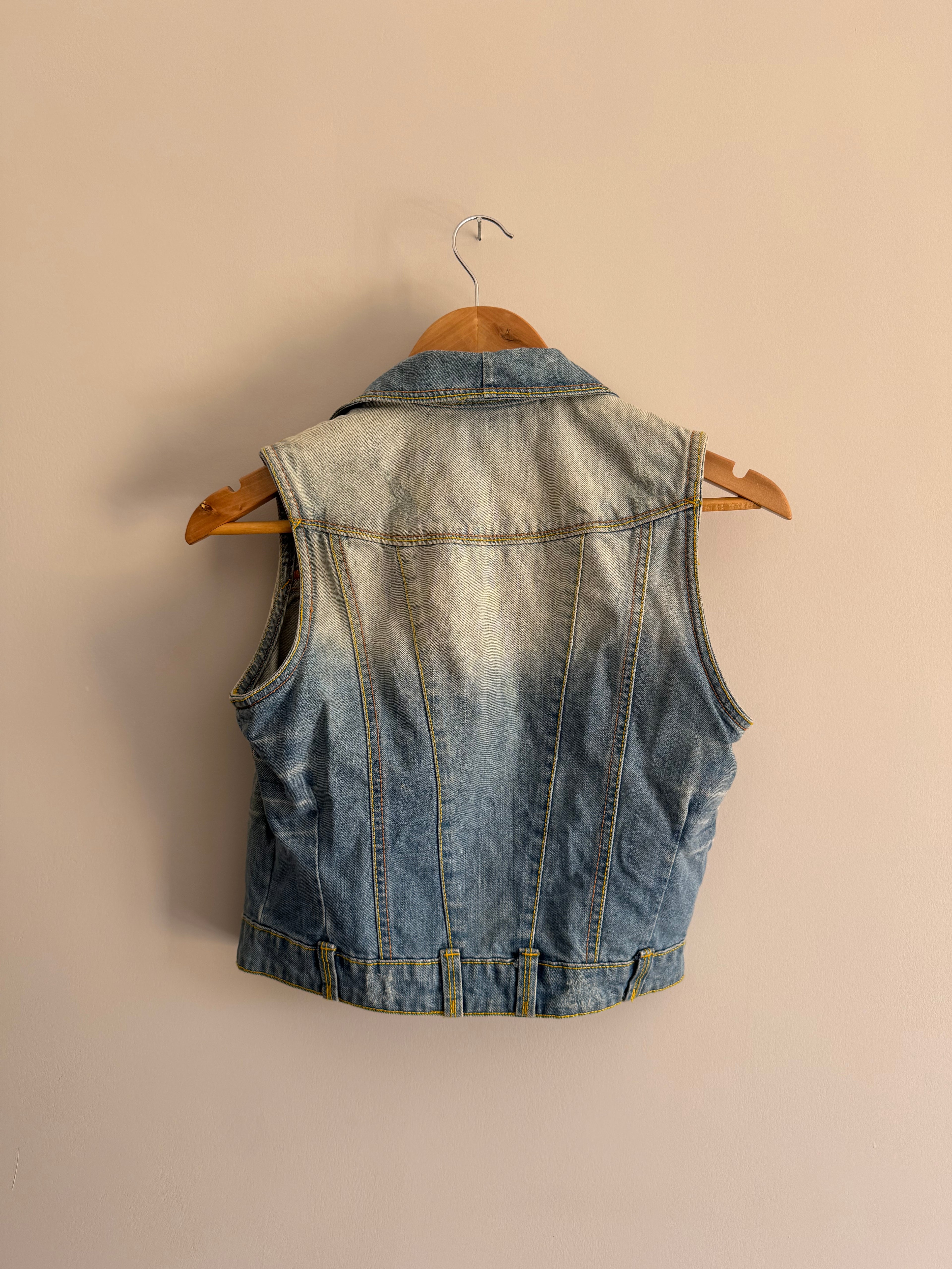 BERSHKA DENIM JACKET - S