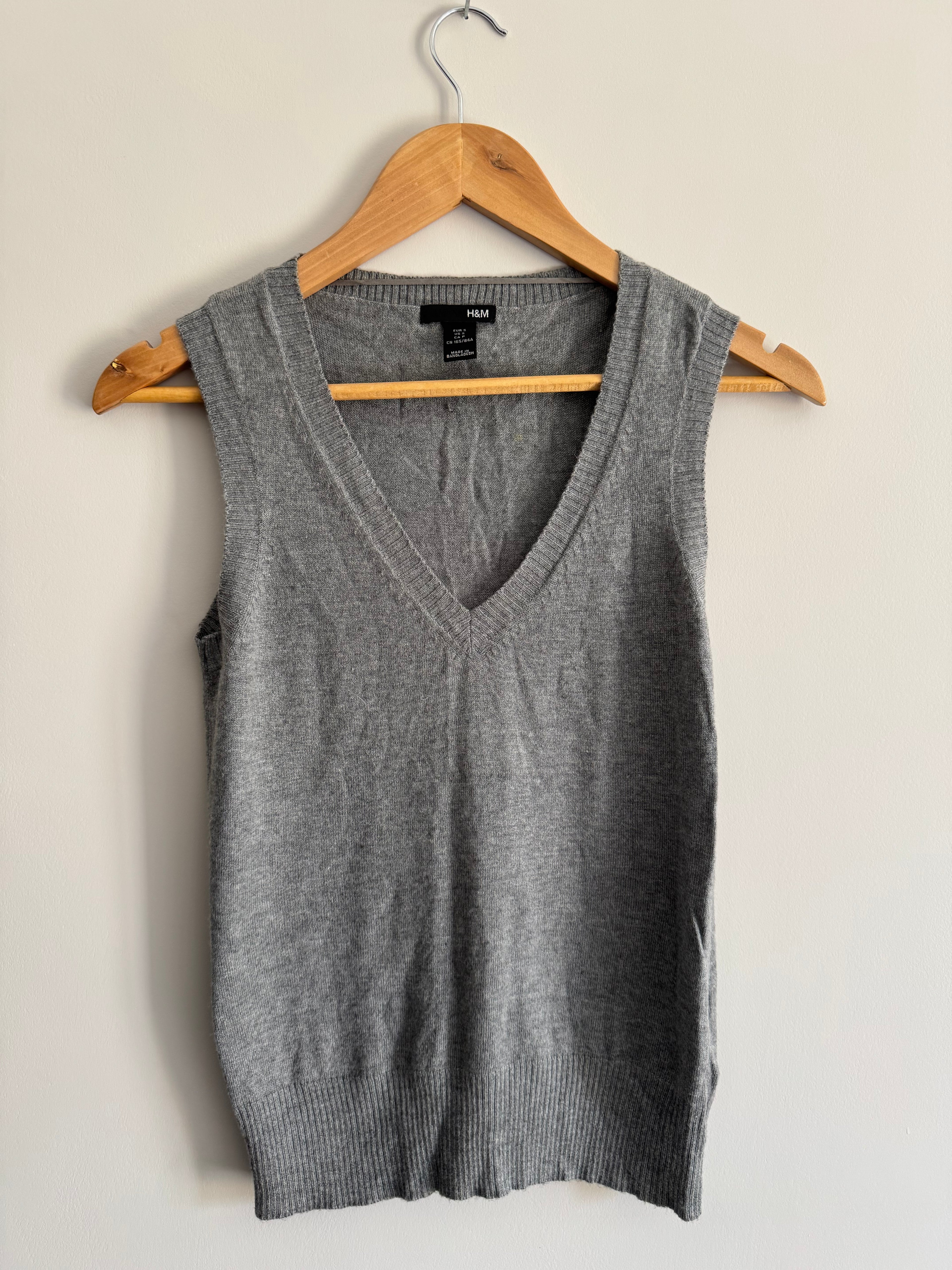 GREY H&M TOP - S