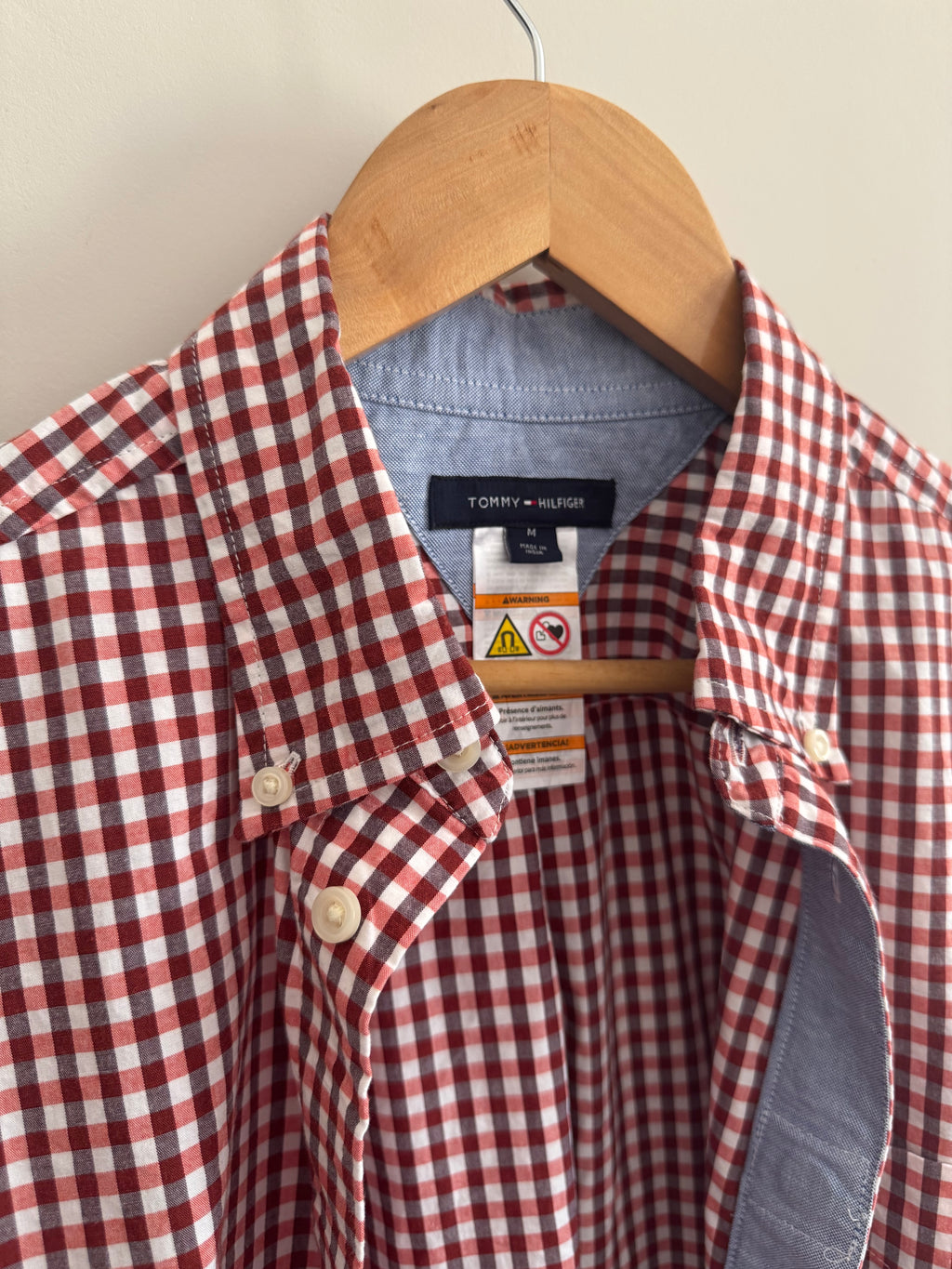 TOMMY HILFIGER MEN’S SHIRT - M