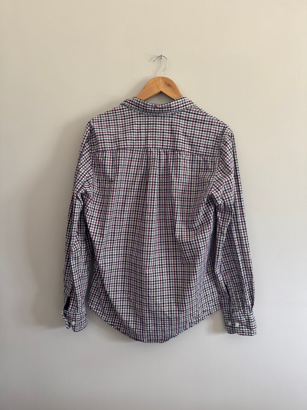 TOMMY HILFIGER MEN’S CHECKERED SHIRT - M