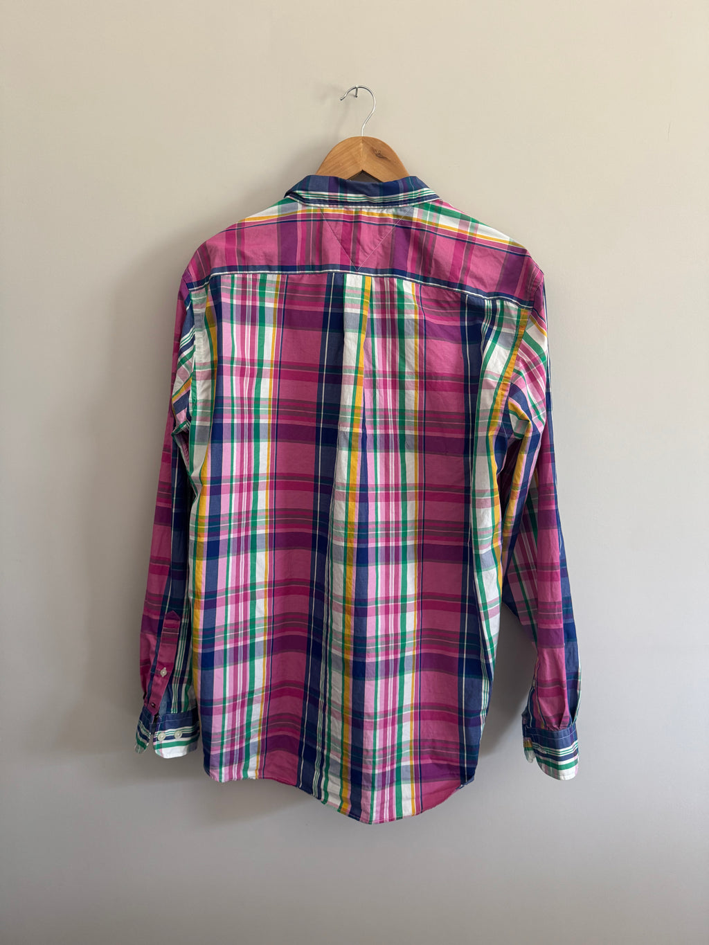 TOMMY HILFIGER MEN’S MULTI COLOURED SHIRT - L