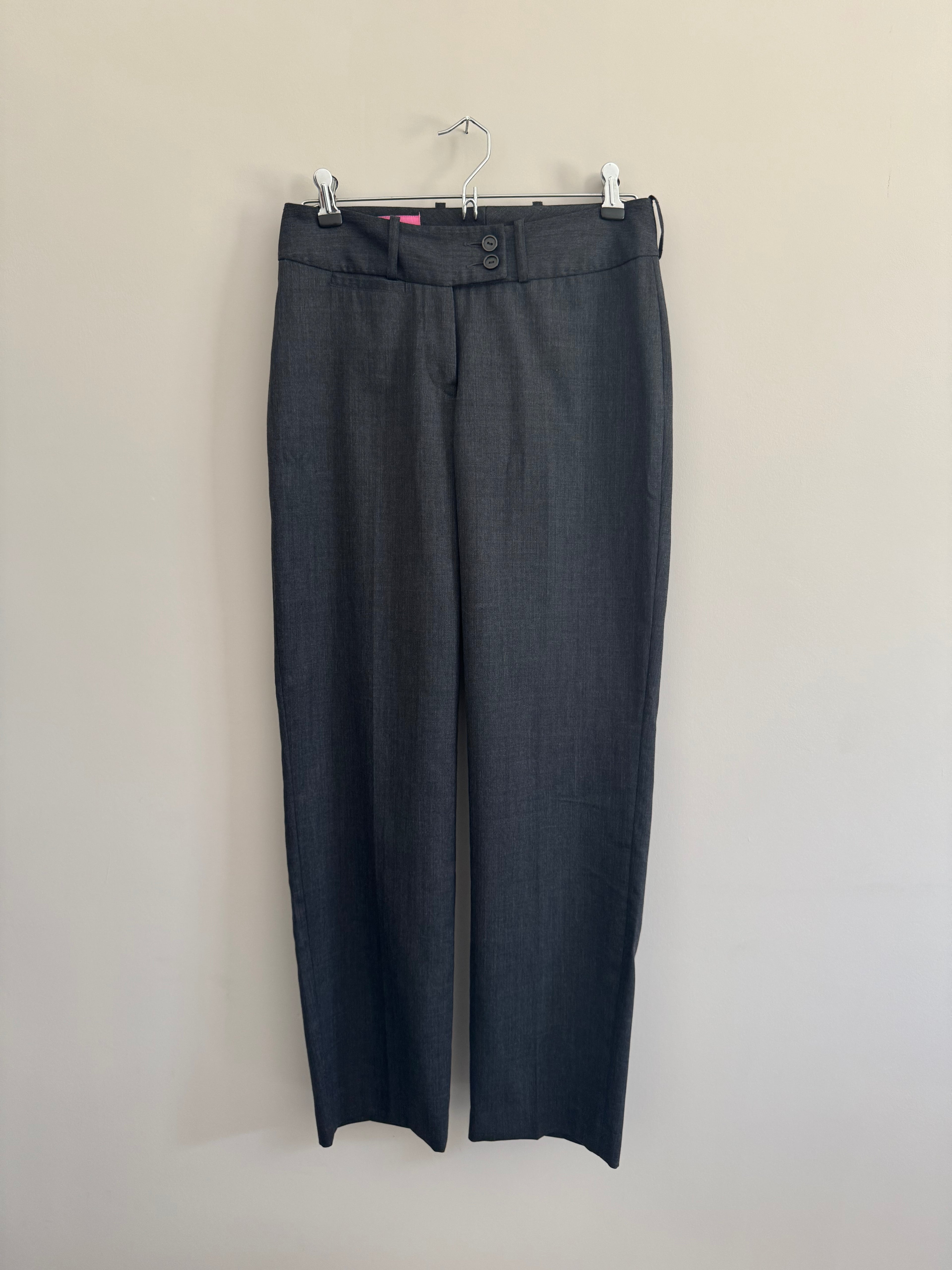 BROOK TAVERNER GREY TROUSERS - 34/XS
