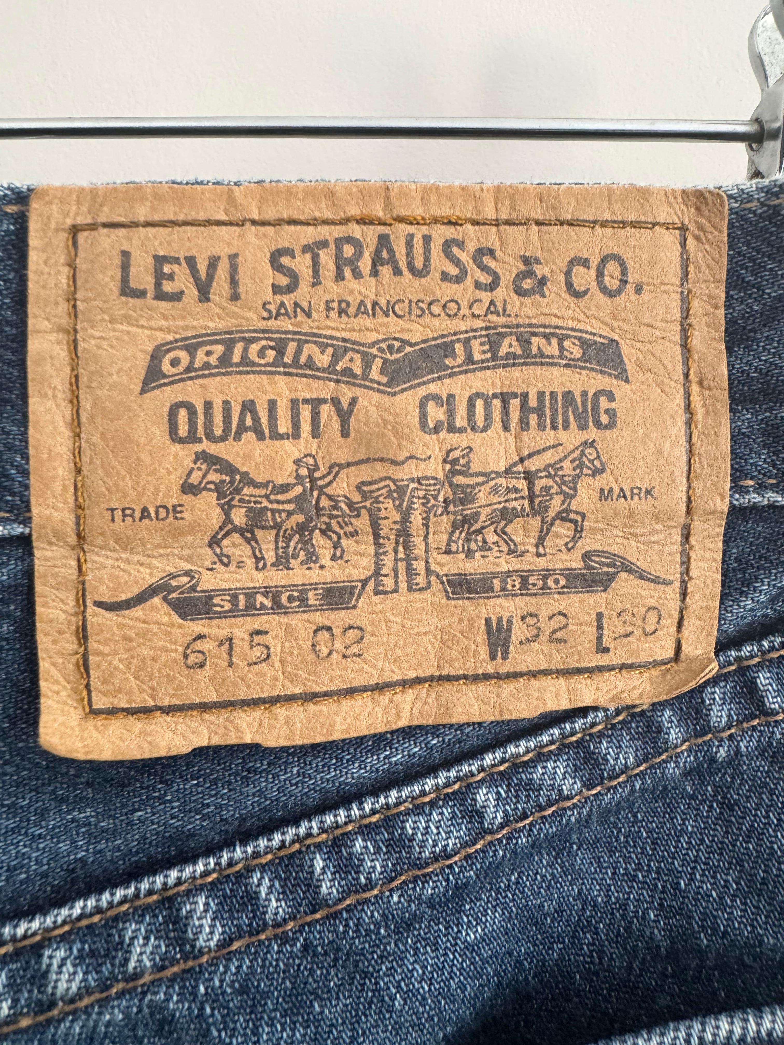 1997 LEVI 615’S MADE IN USA - 32/30